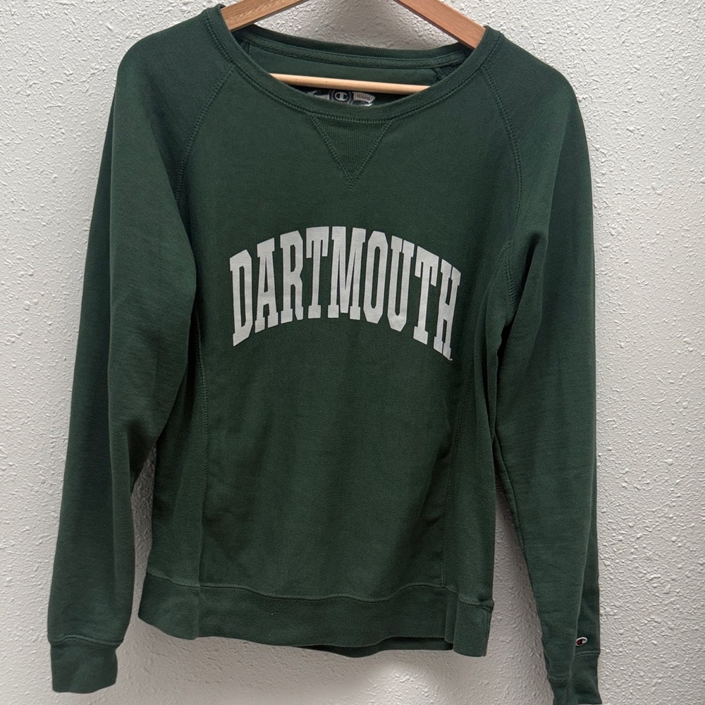 Dartmouth Green Crew Neck Sweater